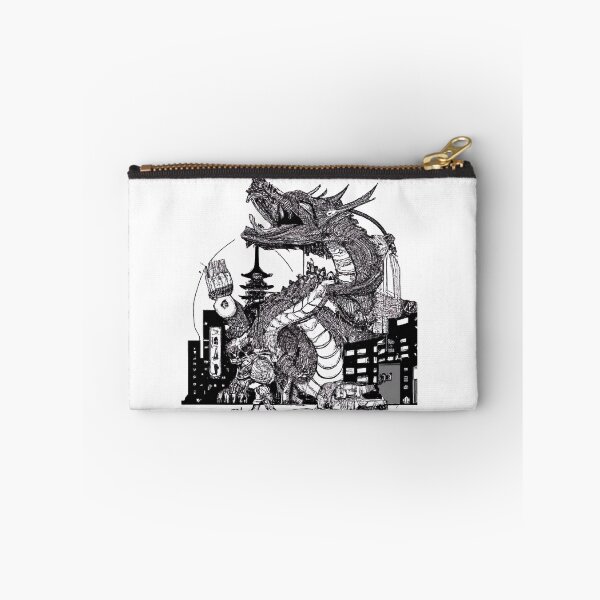 Item preview, chinese dragon in city - ancient japanese dragon -  japanese dragon in city designed and sold by wear4gamers.