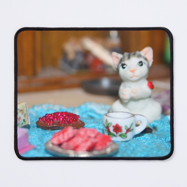 Item preview, Doll House Kitty Tea Time designed and sold by Niina Niskanen.