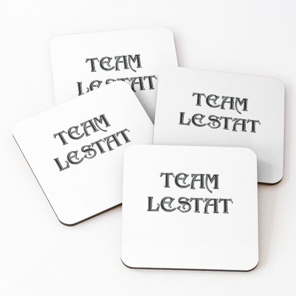 Item preview, Interview with the Vampire - Team Lestat (Black Text, White bg) designed and sold by ZombieFujoshi.