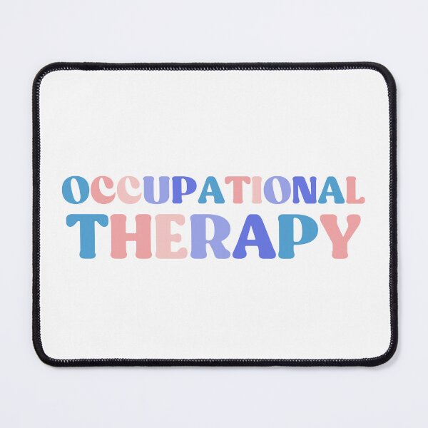 Item preview, Occupational Therapy Colorful Quote  designed and sold by InnaPo ⭐⭐⭐⭐⭐.