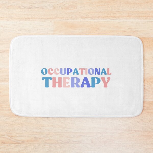 Item preview, Occupational Therapy Colorful Quote  designed and sold by InnaPo ⭐⭐⭐⭐⭐.