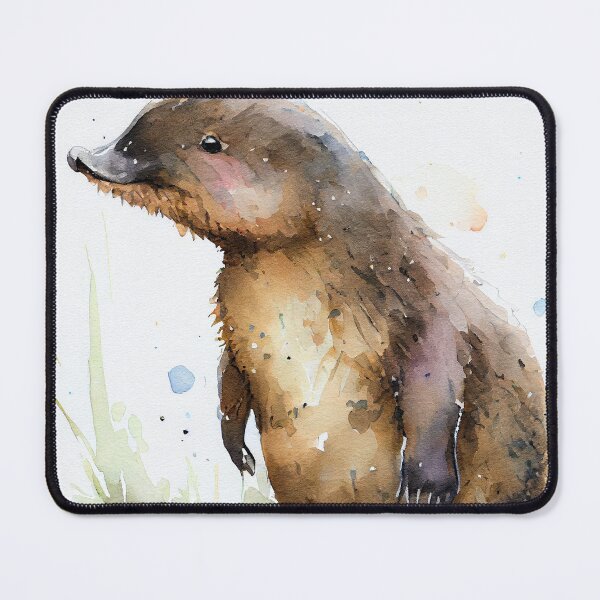 Item preview, Australian terrestrial mammals Nabarlek - Watercolor Paint designed and sold by ABArtByAlexST.