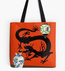 Tintin the blue lotus Tote Bag