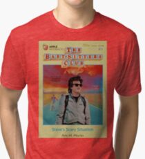 STRANGER THINGS / BABY SITTERS CLUB MASH UP Tri-blend T-Shirt