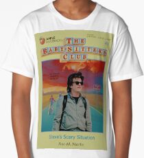STRANGER THINGS / BABY SITTERS CLUB MASH UP Long T-Shirt