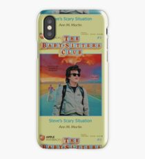 STRANGER THINGS / BABY SITTERS CLUB MASH UP iPhone Case/Skin