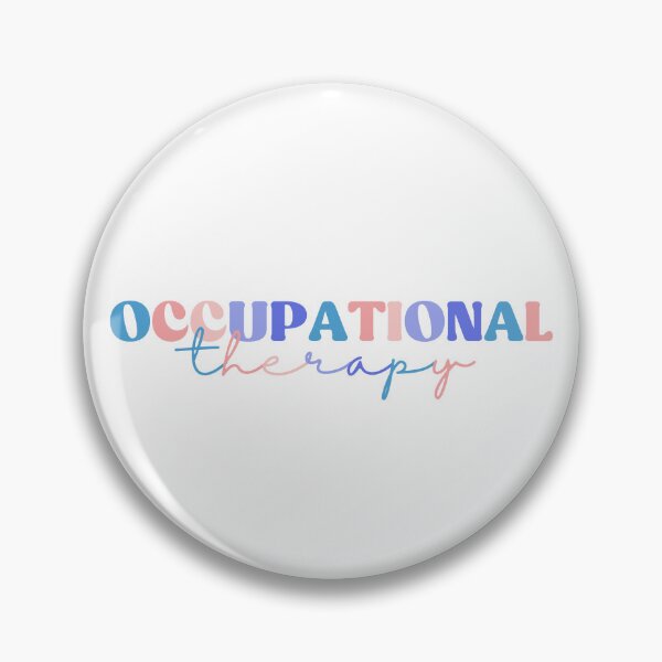 Item preview, Occupational Therapy Colorful Quote  designed and sold by InnaPo ⭐⭐⭐⭐⭐.