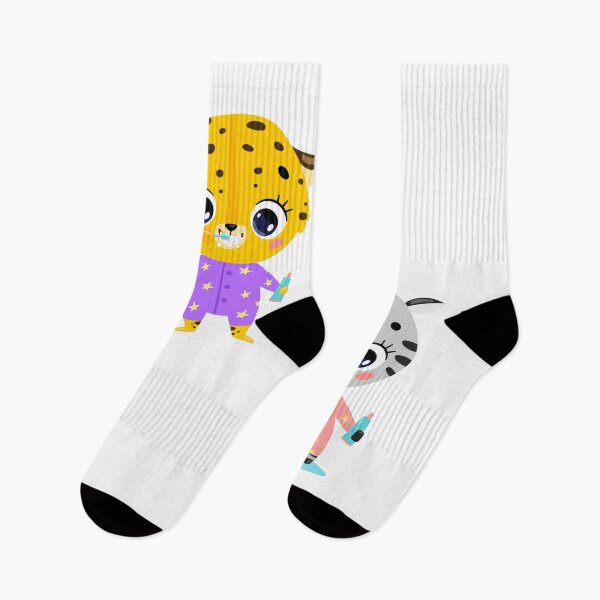Item preview, Kids help brush teeth with cute cats designed and sold by Sticker-Palace-.