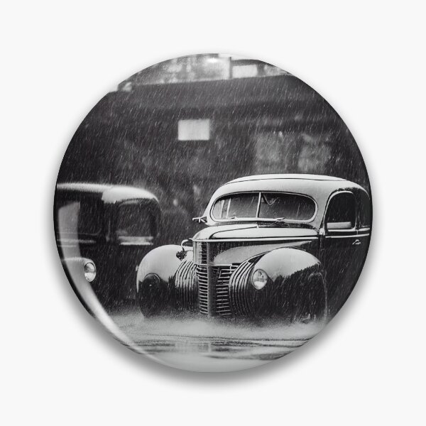 Item preview, Hot Rod in the Rain, a perfect gift for all American Hot Rod fans designed and sold by RodZnRoll.