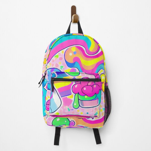 Artikelvorschau, Cute Kawaii Rainbow Colorful Pattern Digital Painting entworfen und verkauft von CodeAndColors.