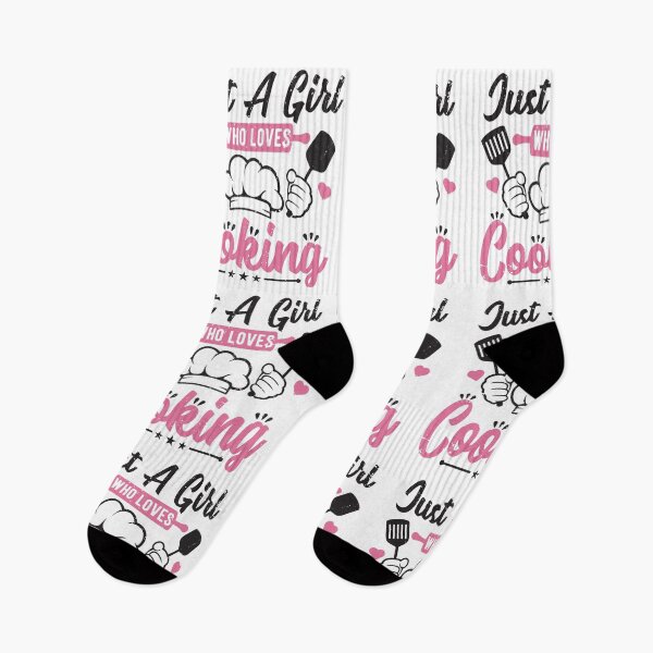 Item preview, Just a Girl Who Loves Cooking Vintage Design designed and sold by netdota.