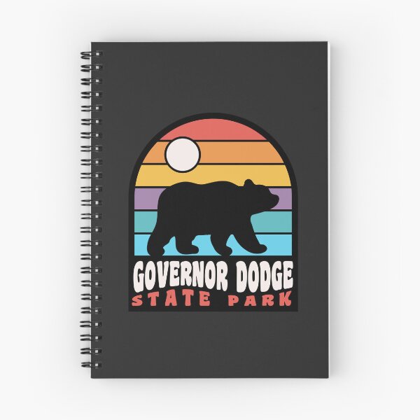 Item preview, Governor Dodge State Park Camping Wisconsin Bear Retro designed and sold by yelly123.