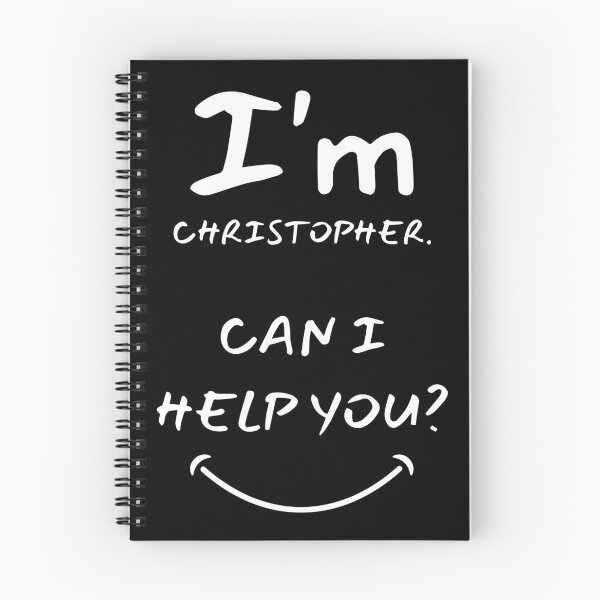Artikelvorschau, CHRISTOPHER NAME: CHRISTOPHER KANN ICH IHNEN BEIM DESIGN HELFEN. entworfen und verkauft von AlexRelax.