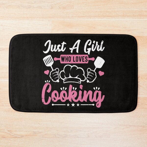 Item preview, Just a Girl Who Loves Cooking Vintage Design designed and sold by netdota.