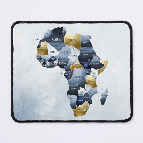 Item preview, Map of Africa designed and sold by UrbanEpiphany.