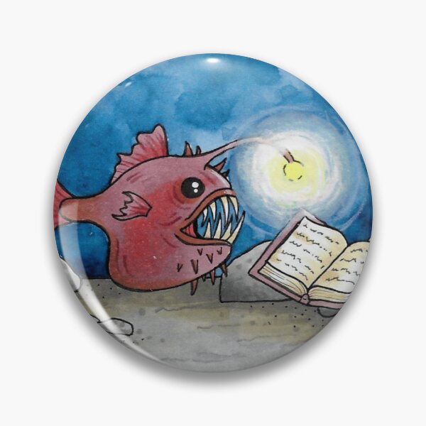 Item preview, Angler Fish Reading designed and sold by Nicholdesigns.