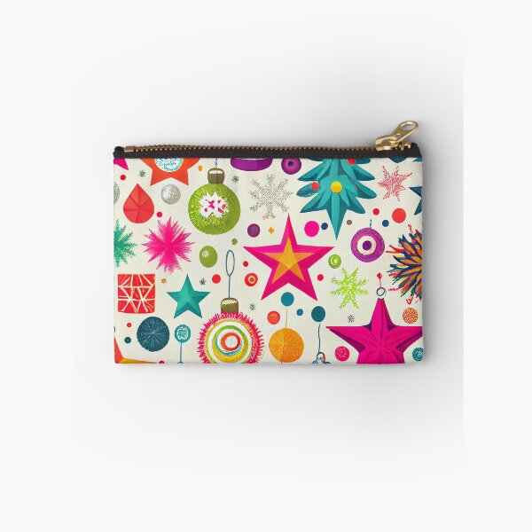Artikelvorschau, Bright Festive Christmas Winter Pattern Digital Painting entworfen und verkauft von CodeAndColors.