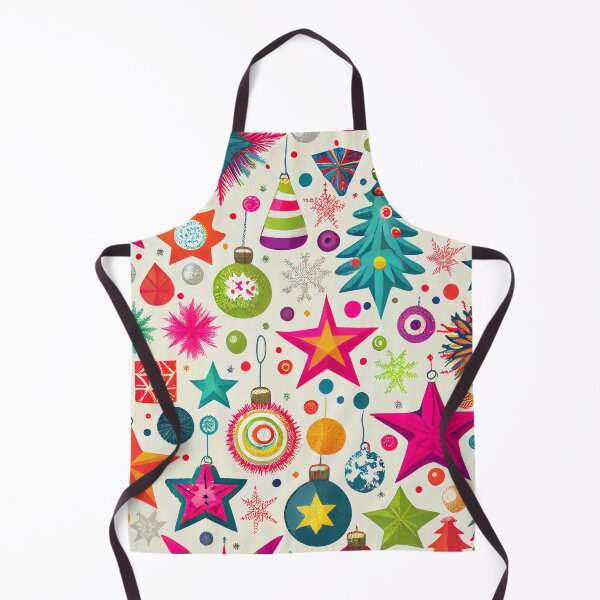 Item preview, Bright Festive Christmas Winter Pattern Digital Painting designed and sold by CodeAndColors.