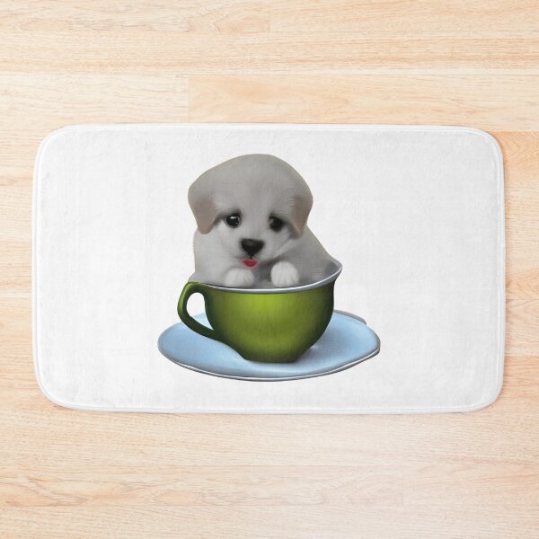 Item preview, Tea cup puppy Artwork designed and sold by The Love Quill.