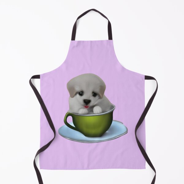 Item preview, Tea cup puppy Artwork designed and sold by The Love Quill.