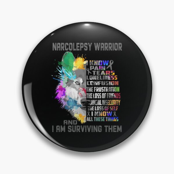 Item preview, Narcolepsy Warrior - I Know All These Things and I Am Surviving Them designed and sold by CansellBar.
