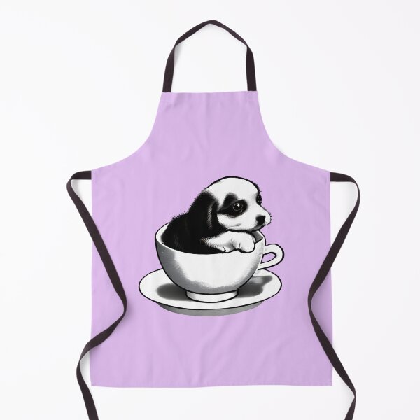 Item preview, Tea cup puppy Artwork designed and sold by The Love Quill.