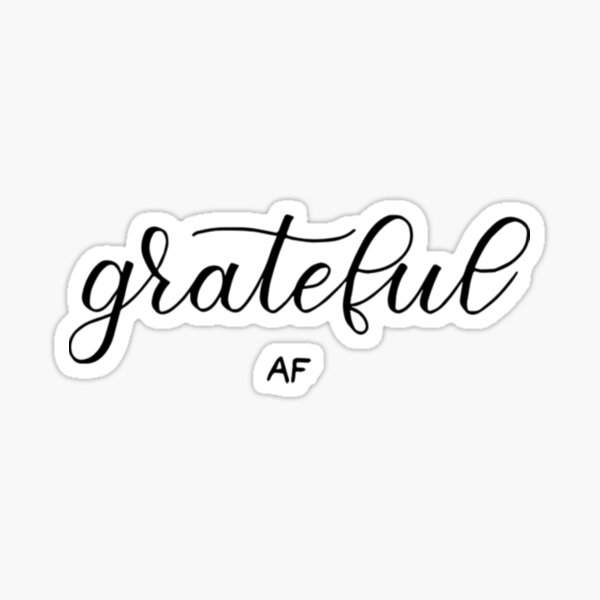 Item preview, Grateful AF designed and sold by theloopylefty.