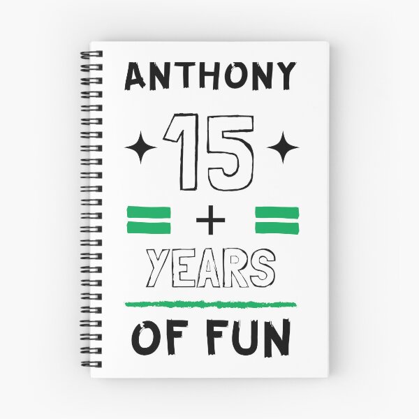 Artikelvorschau, ANTHONY NAME: ANTHONY 15 JAHRE FUN DESIGN. entworfen und verkauft von AlexRelax.