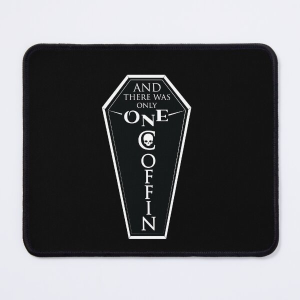 Item preview, And there was only one coffin (Vampires, iwtv, black bg) designed and sold by ZombieFujoshi.