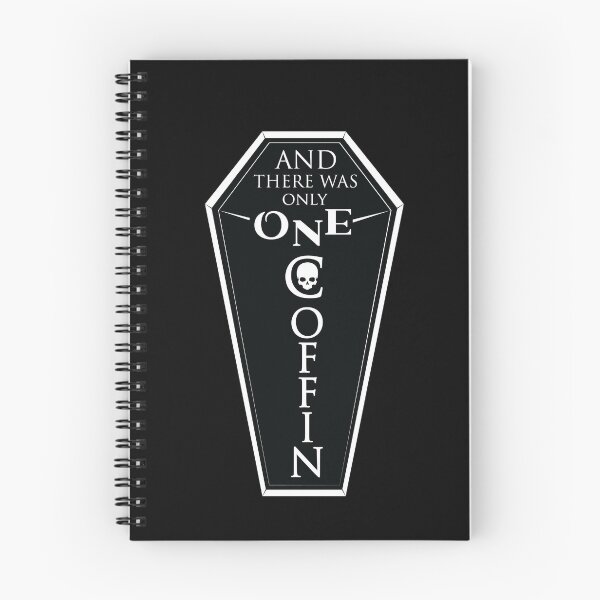 Item preview, And there was only one coffin (Vampires, iwtv, black bg) designed and sold by ZombieFujoshi.