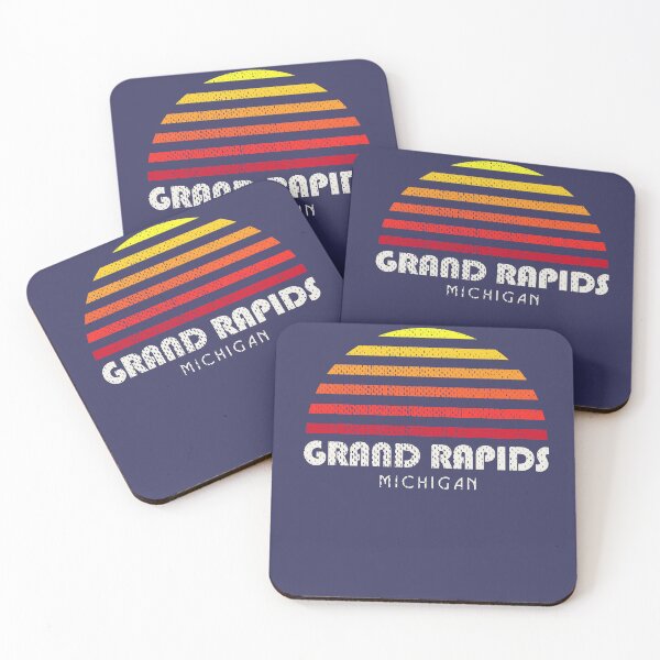 Item preview, Grand Rapids Michigan Retro Sunset designed and sold by yelly123.