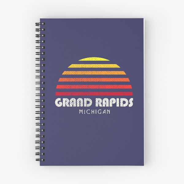 Item preview, Grand Rapids Michigan Retro Sunset designed and sold by yelly123.