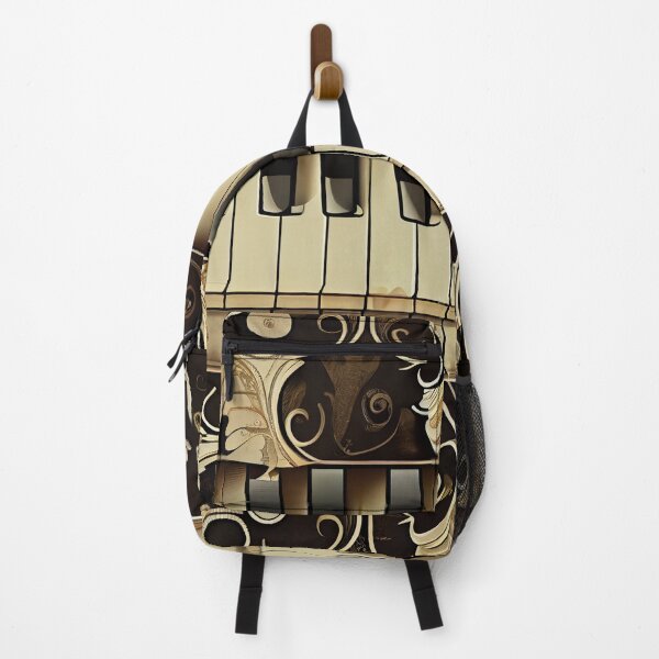 Item preview, Elegant Fancy Cartoon Piano Pattern Digital Painting designed and sold by CodeAndColors.