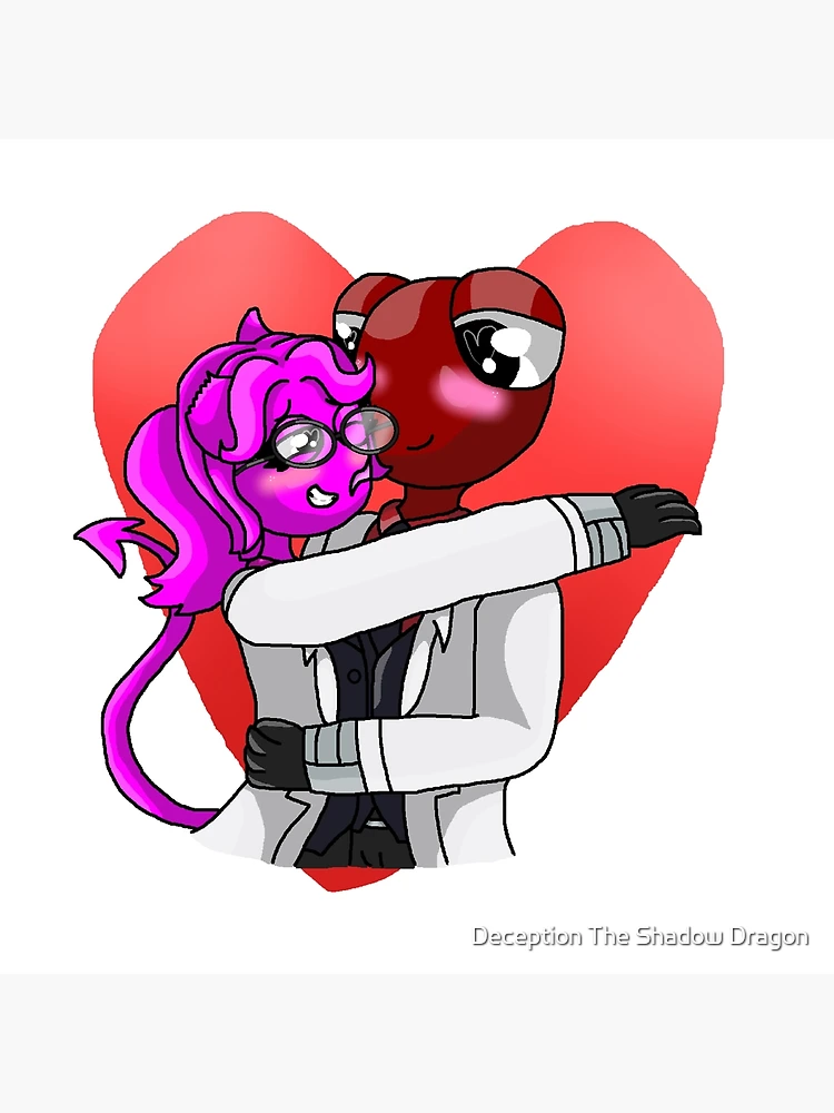 Starships (Rainbow Friends Red X Magenta) by DarkDragonDeception