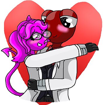 Red X Magenta (Rainbow Friends OC X Canon) Poster for Sale by Deception  The Shadow Dragon