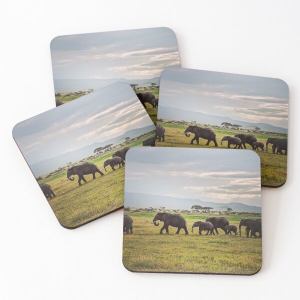 Item preview, Herd of Elephants designed and sold by Tenderchaos.
