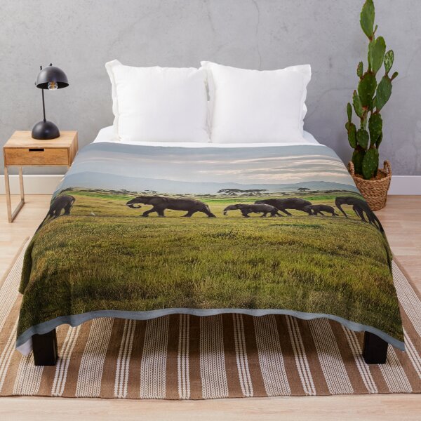 Item preview, Herd of Elephants designed and sold by Tenderchaos.