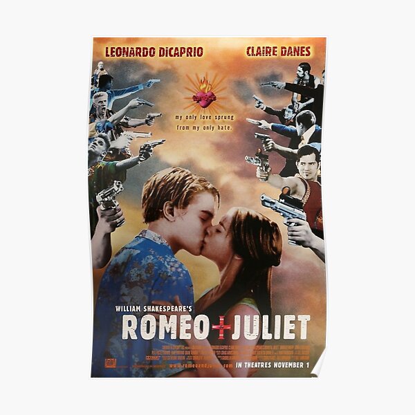 "ROMEO AND JULIET MOVIE" Poster For Sale By Hermanmacco | Redbubble