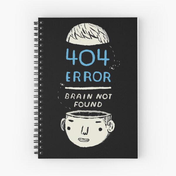 Item preview, 404 error - brain not found designed and sold by louros.