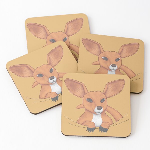 Item preview, Red Kangaroo Joey designed and sold by Spunwheel.