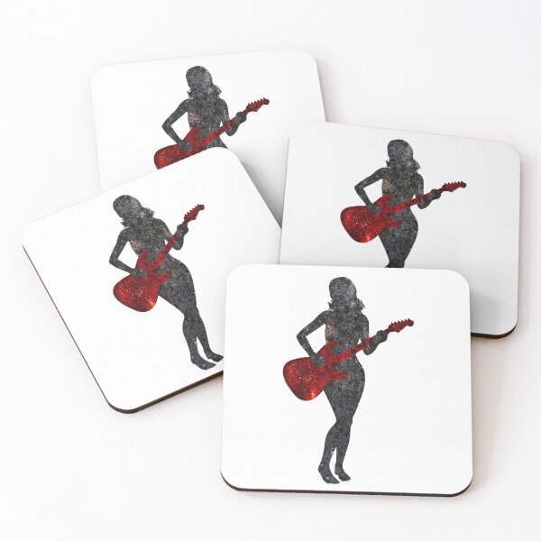 Item preview, Grungy Rock Chick With Guitar designed and sold by MarkUK97.