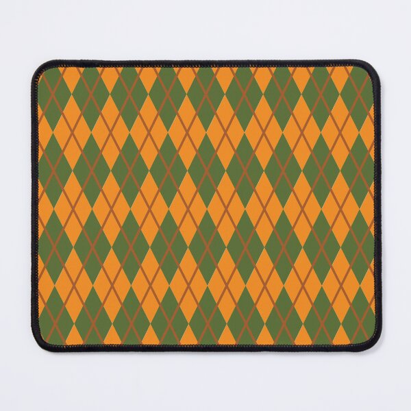 Item preview, Dark Orange & Dark Olive Argyle designed and sold by PSCSCo.