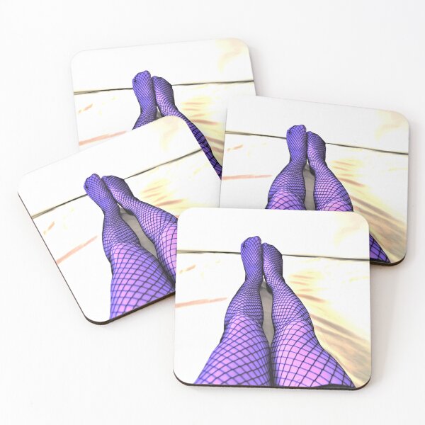 Item preview, Purple Fishnet Stockings 002 designed and sold by IanBiAM.