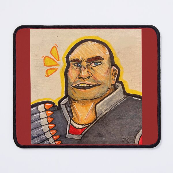Item preview, Heavy Weapons Guy (traditional) designed and sold by Skyseeker-Art.