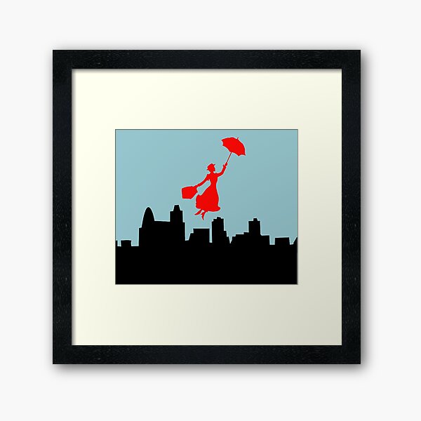 Mary Poppins Framed Art Print