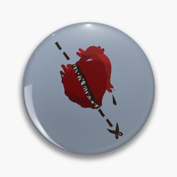 Item preview, scissor marks cut heart clipart organ designed and sold by strawbsurprise.