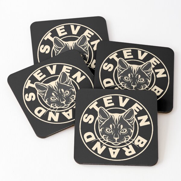Item preview, STEVEN NAME: STEVEN BLACK CAT BRAND DESIGN. designed and sold by AlexRelax.