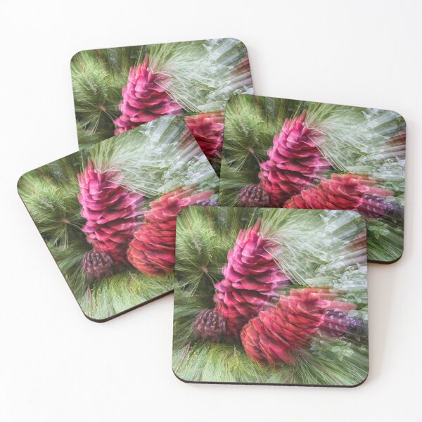 Item preview, Abstract Christmas - Colorful Pine Cone Blast designed and sold by Georgia Mizuleva.