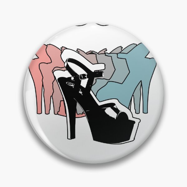 Item preview, Groove Pleaser Heel - Sticker Design designed and sold by Soratern.