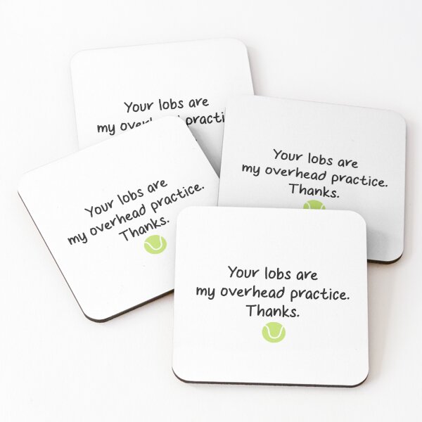 Item preview, Your lobs are my overhead practice. Thanks. designed and sold by ArtbyCouture.